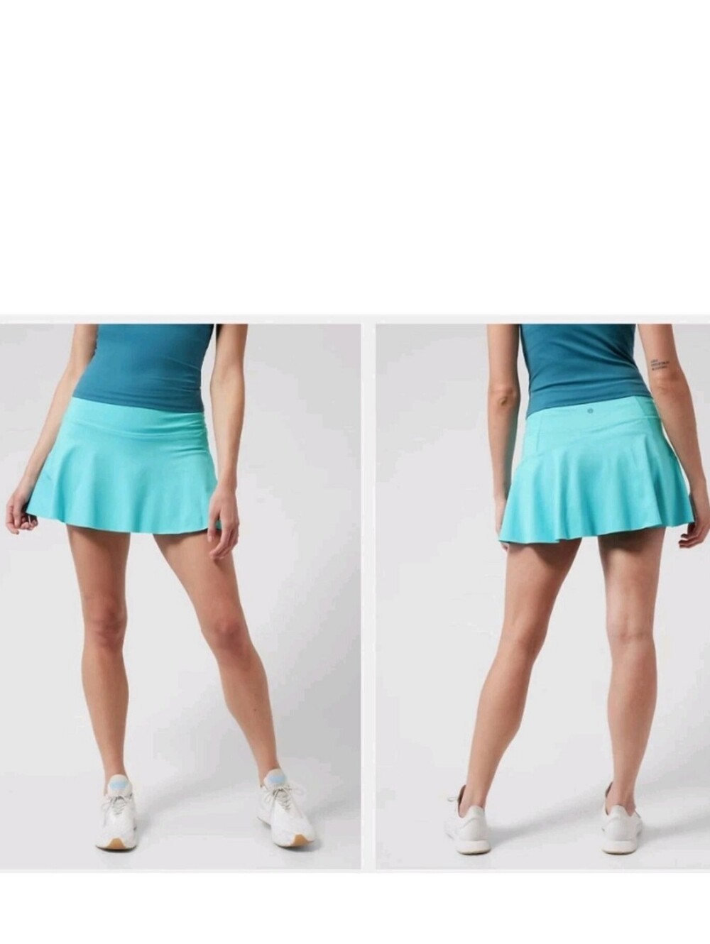 Athleta Ace Tennis Skort 13.5 In Teal Size Large